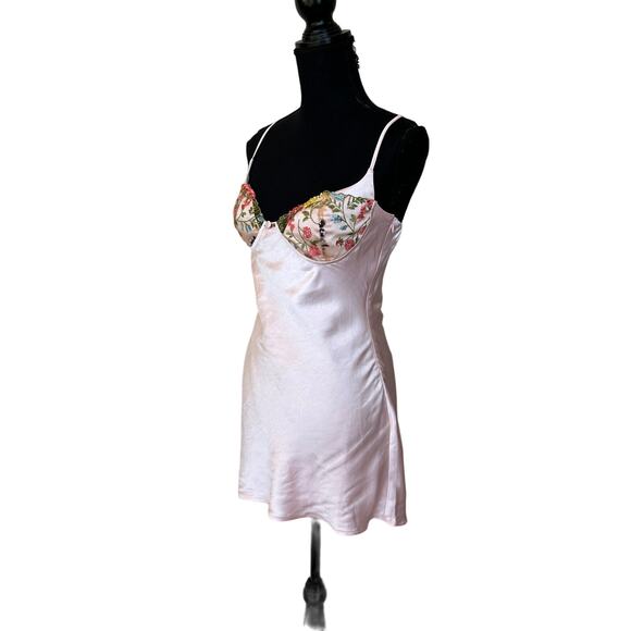 REVOLVE Pink Floral Mini Dress - Picture 6 of 8